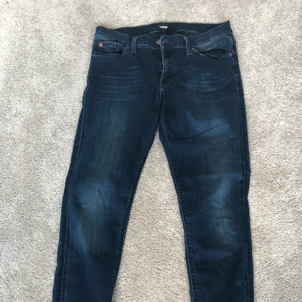 Hudson skinny and stretchy jeans